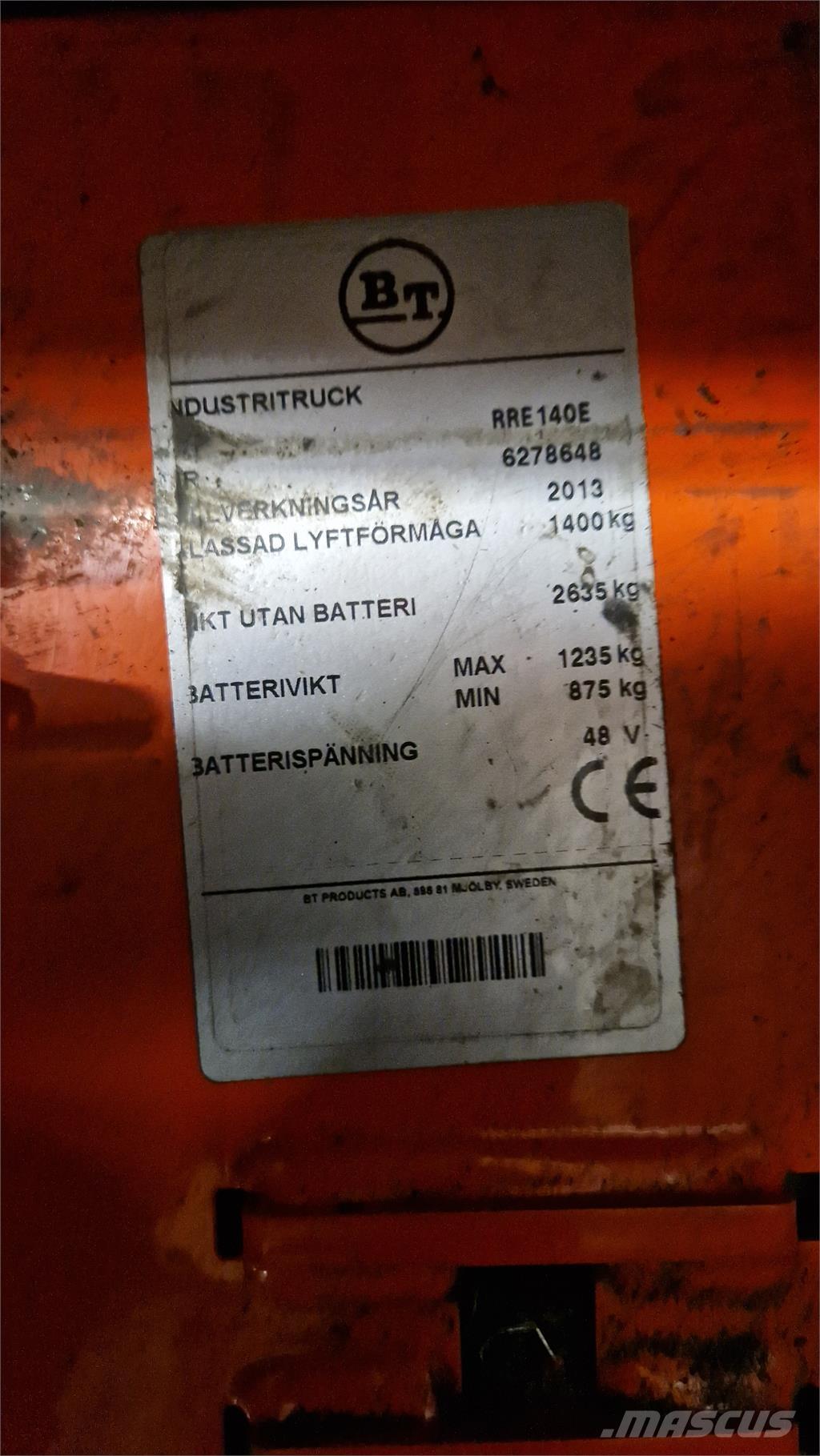 BT RRE140E Carrello retrattile