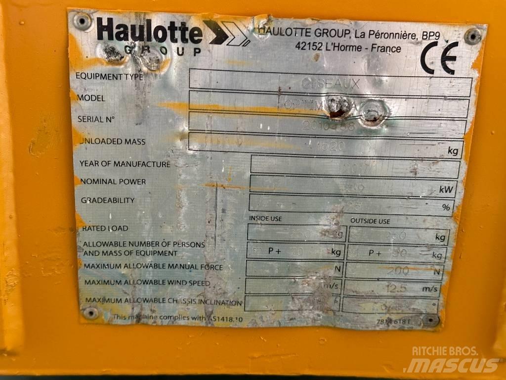 Haulotte OPTIMUM 8 Piattaforme a pantografo