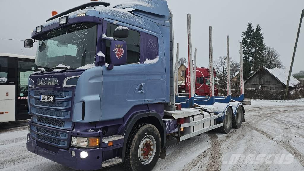 Scania R 500 Camion trasporto legname