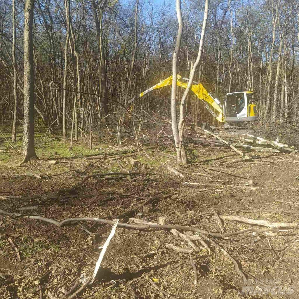 Konrad KDH40 Woody40 Abbattitrici cingolate e macchine forestali
