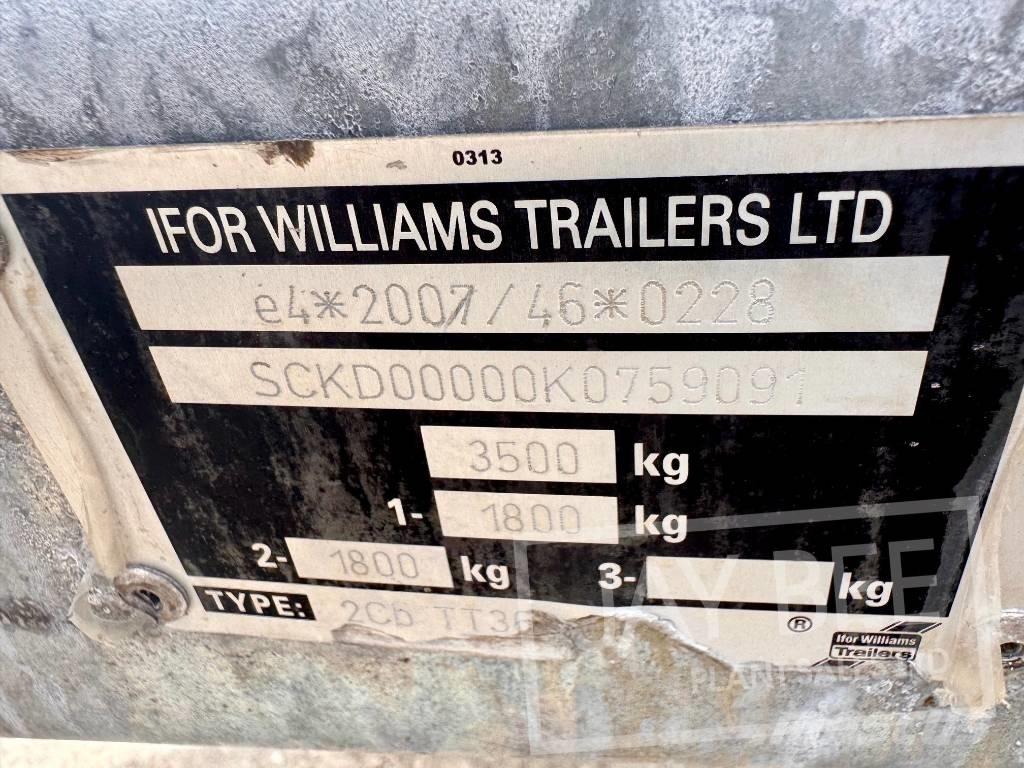 Ifor Williams TT3621 Rimorchi ribaltabili