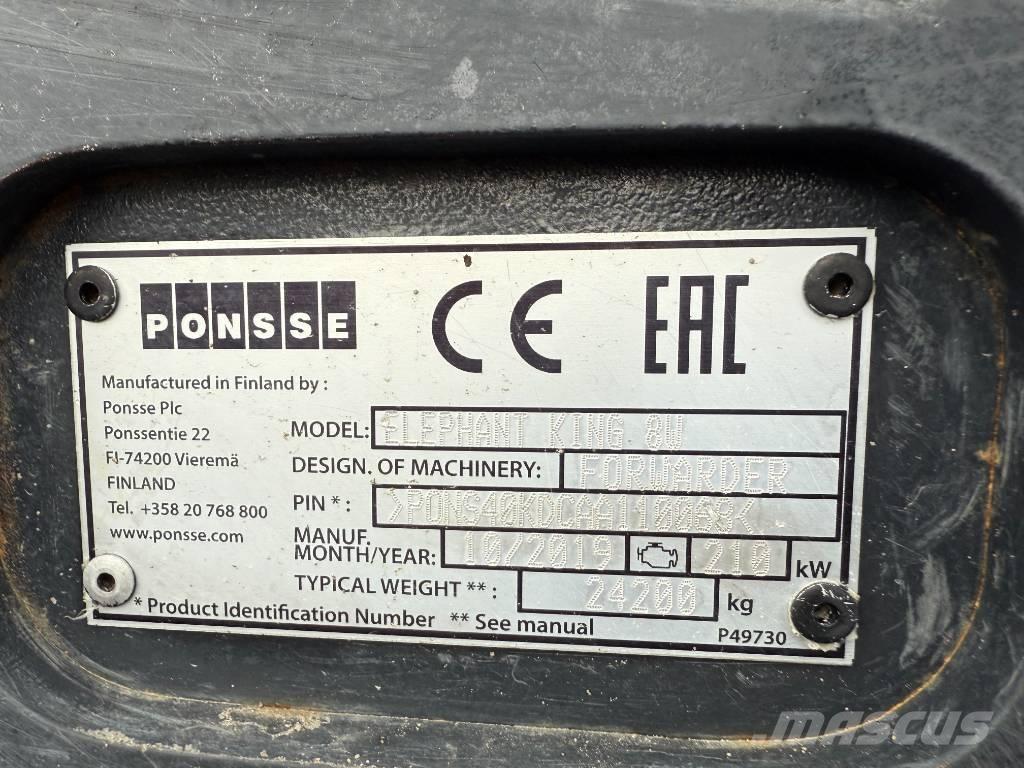 Ponsse Elephant King Forwarder