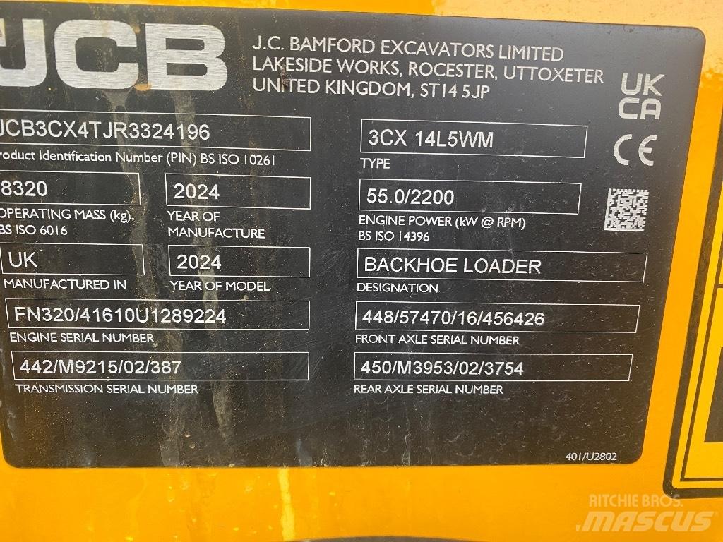 JCB 3 CX 14 Terne