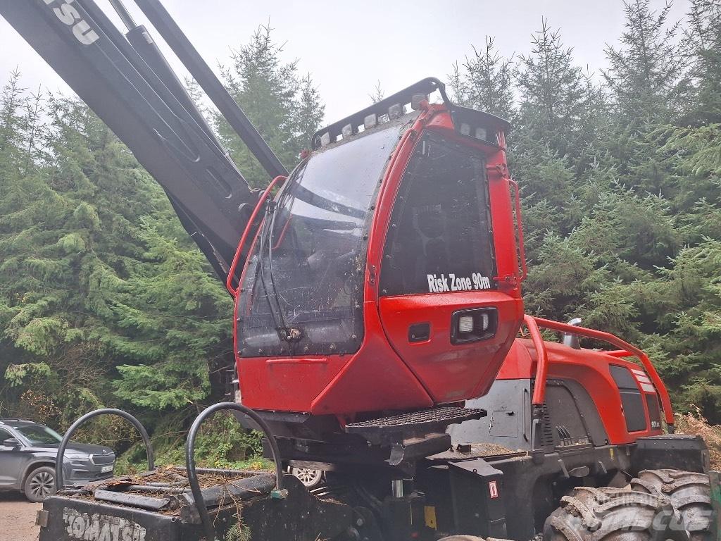 Komatsu 901 XC Abbattitrici, Disboscatrici