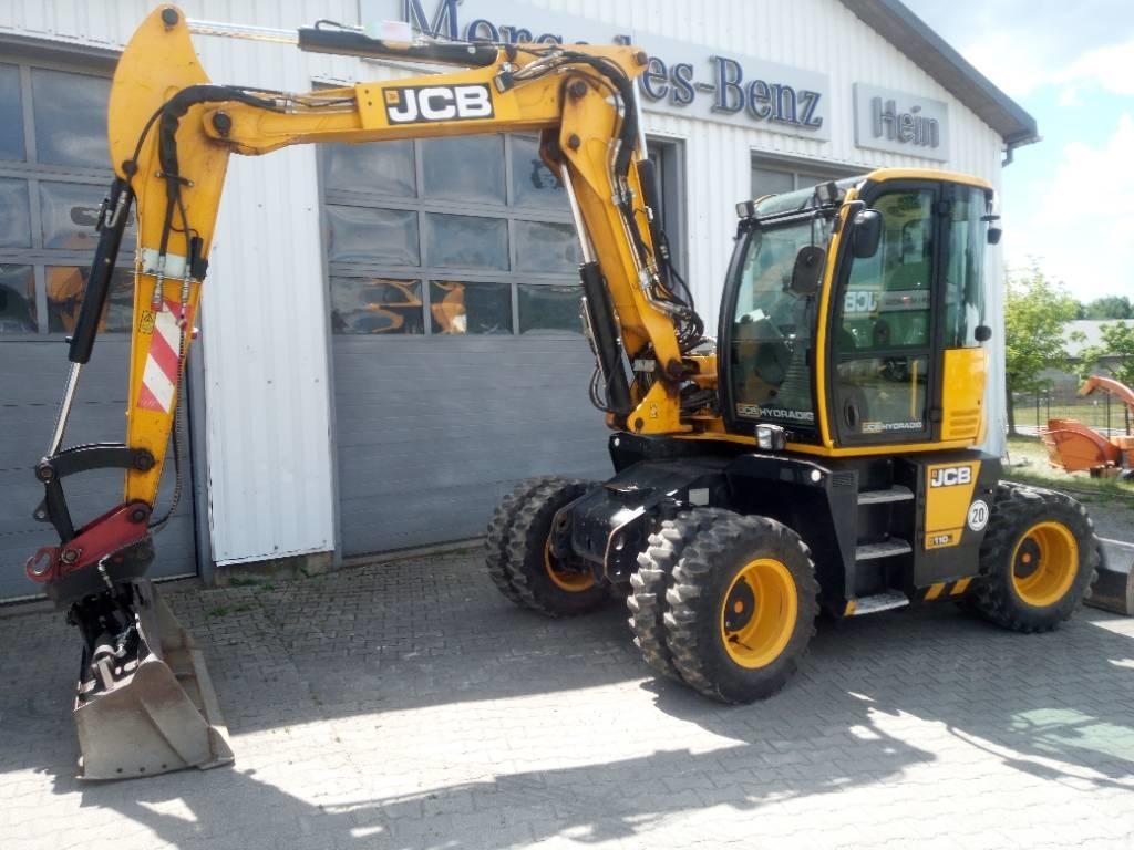 JCB Hydradig 110W Escavatori gommati