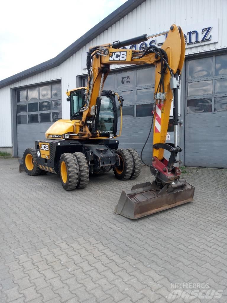 JCB Hydradig 110W Escavatori gommati