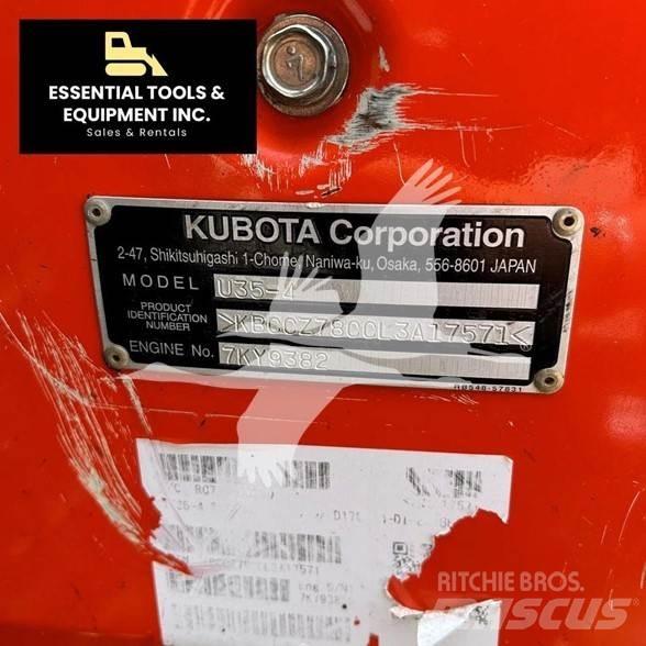 Kubota U35-4 Miniescavatori