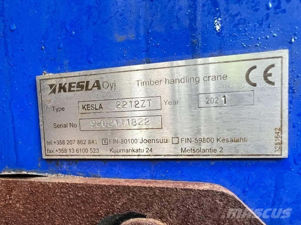 Kesla 2212 ZTF Gru per legname