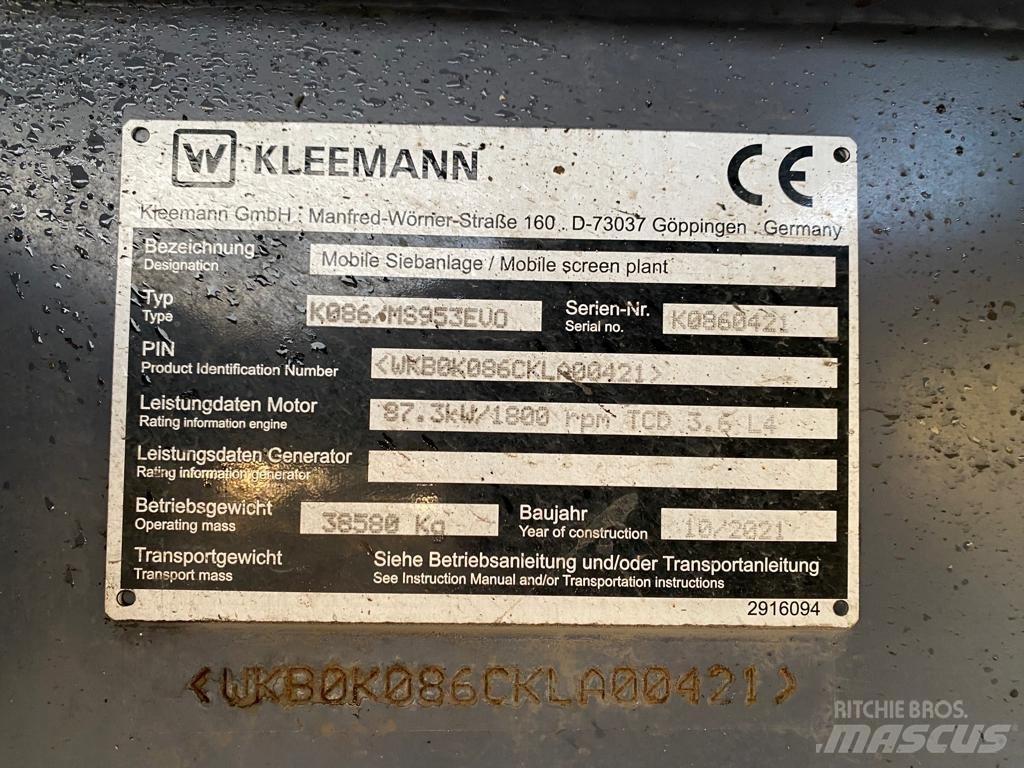 Kleemann MS953 EVO Vagli vibranti