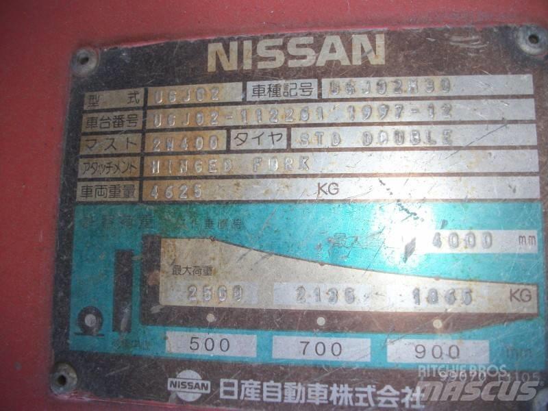 Nissan UGJ02M30 Carrelli elevatori GPL