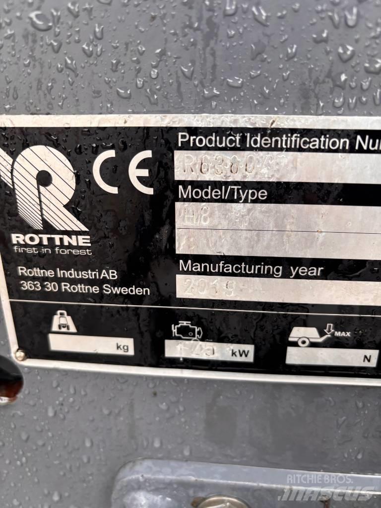 Rottne H8D Abbattitrici, Disboscatrici