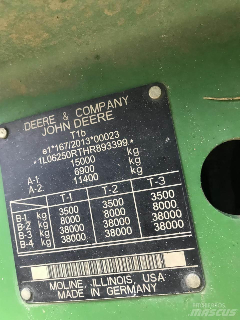 John Deere 6250R Trattori