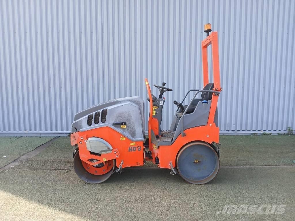 Hamm HD8 VV, Vält Rulli a doppio tamburo