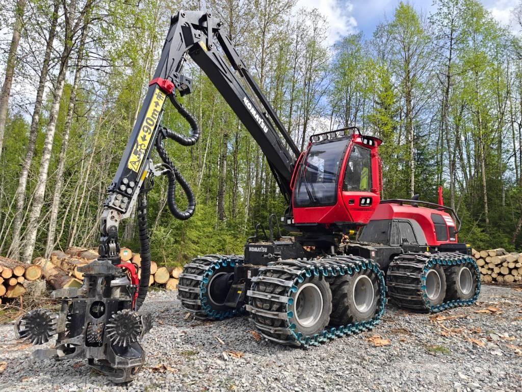 Komatsu 901 XC Abbattitrici, Disboscatrici