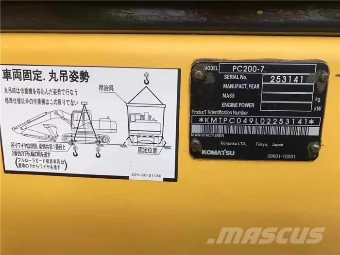 Komatsu PC 200-7 Escavatori cingolati