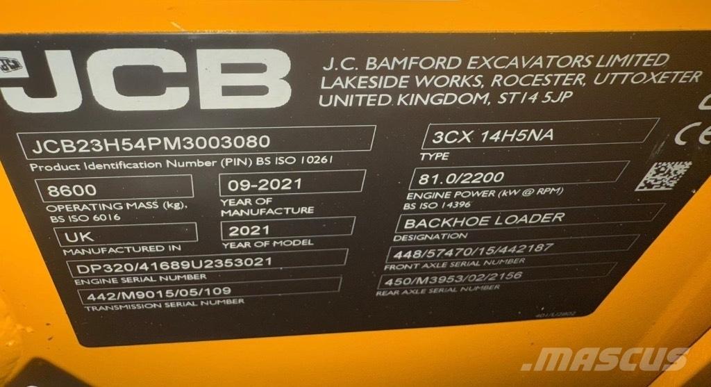 JCB 3 CX / joystic !! Terne