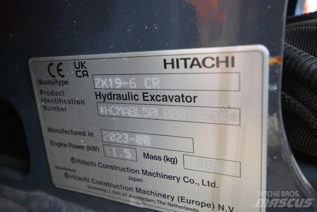 Hitachi ZX 19-6 Miniescavatori