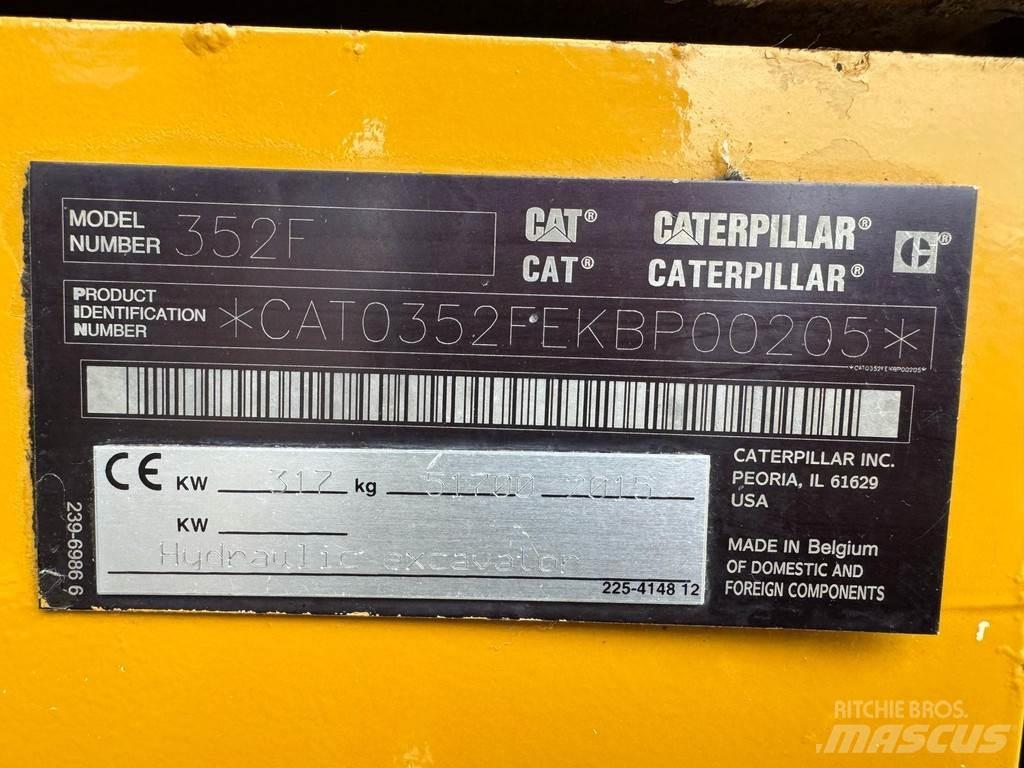 CAT 352F Escavatori cingolati