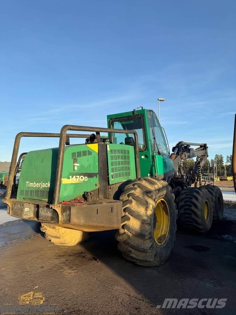 Timberjack 1470D Abbattitrici, Disboscatrici
