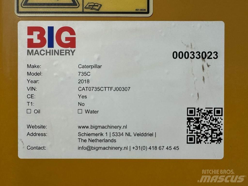 CAT 735C Dumpers articolati
