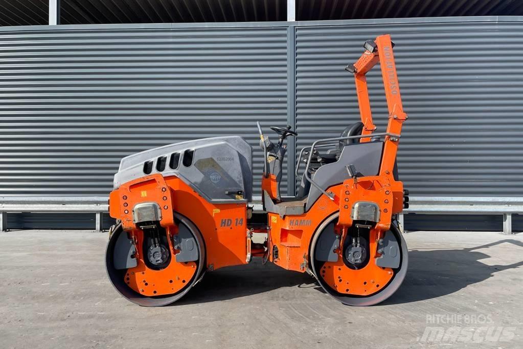 Hamm HD 14 VV Rulli a doppio tamburo