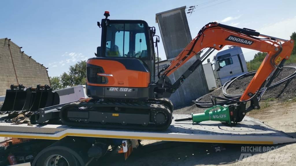 Doosan DX 50 Z Miniescavatori