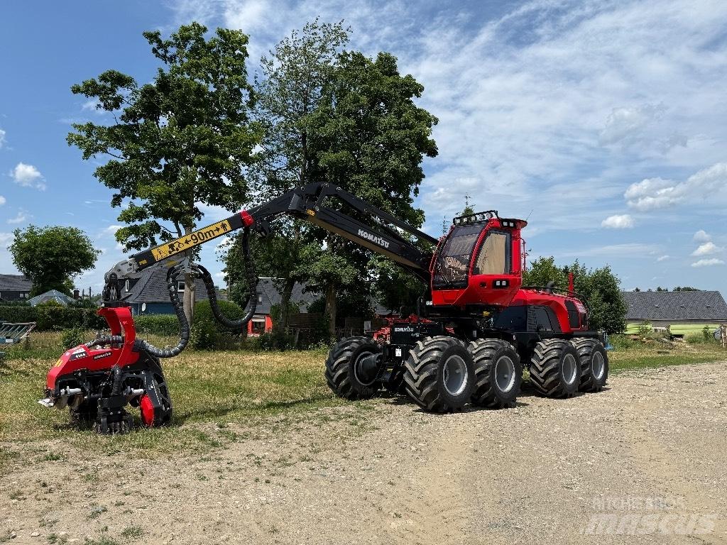 Komatsu 931 XC Abbattitrici, Disboscatrici