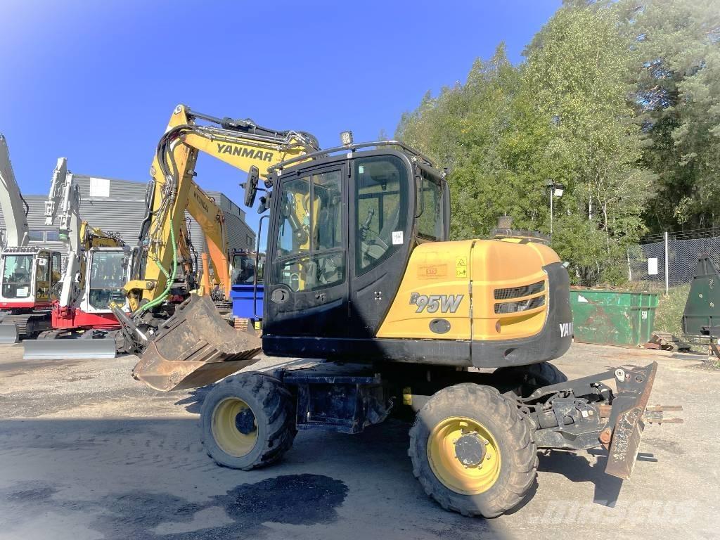 Yanmar B 95 W Escavatori gommati