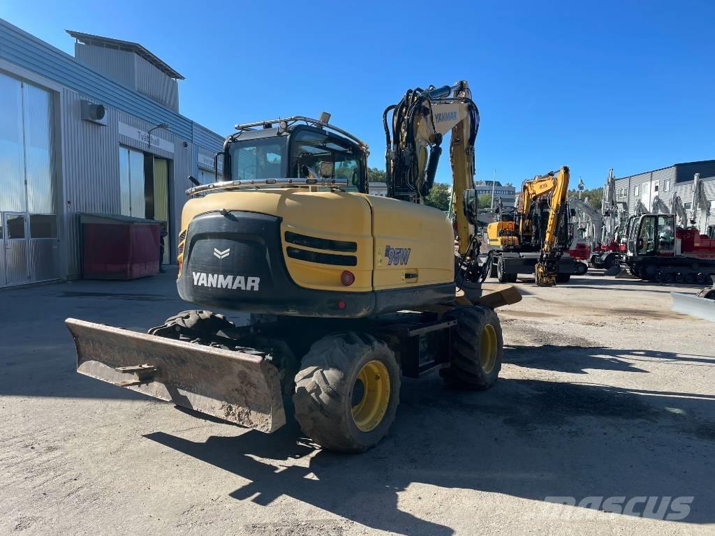 Yanmar B 95 W Escavatori gommati
