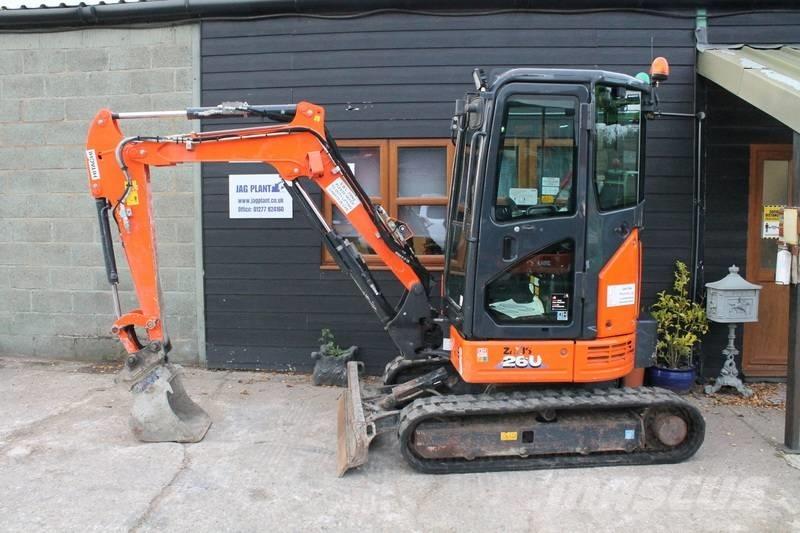 Hitachi ZX 26 U Miniescavatori