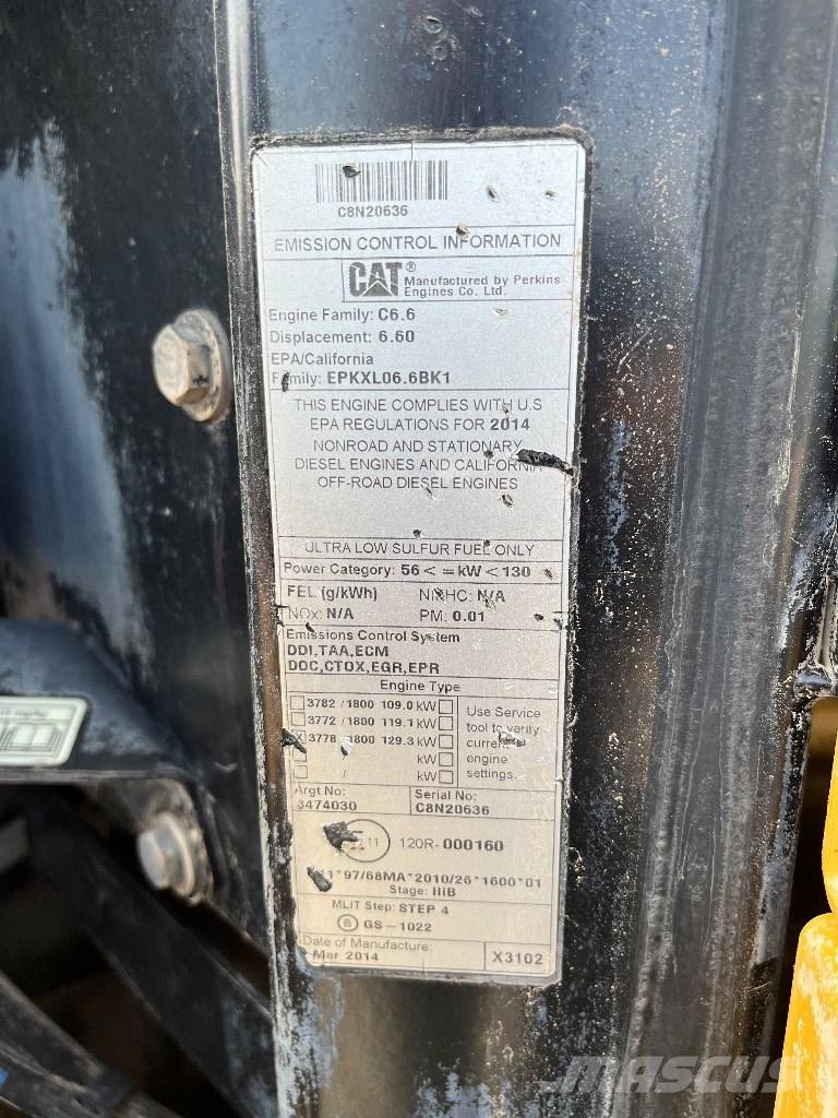 CAT 938 K Pale gommate