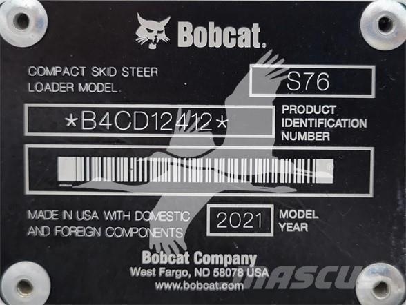 Bobcat S76 Mini Pale Gommate