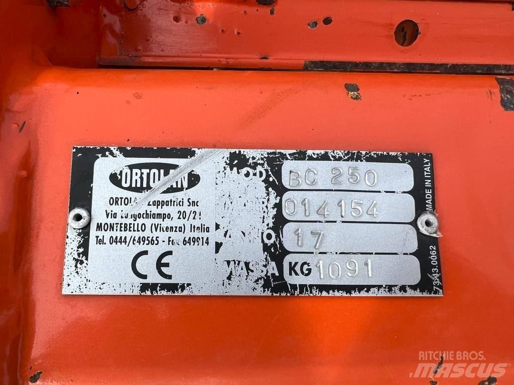 Ortolan BC 250 Frees Altre macchine e accessori per l'aratura