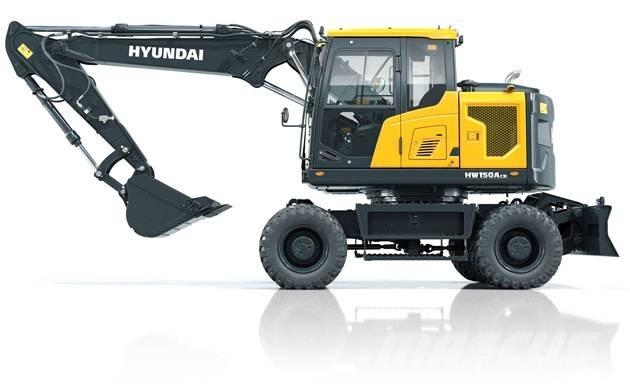 Hyundai HW 150 ACR Escavatori gommati