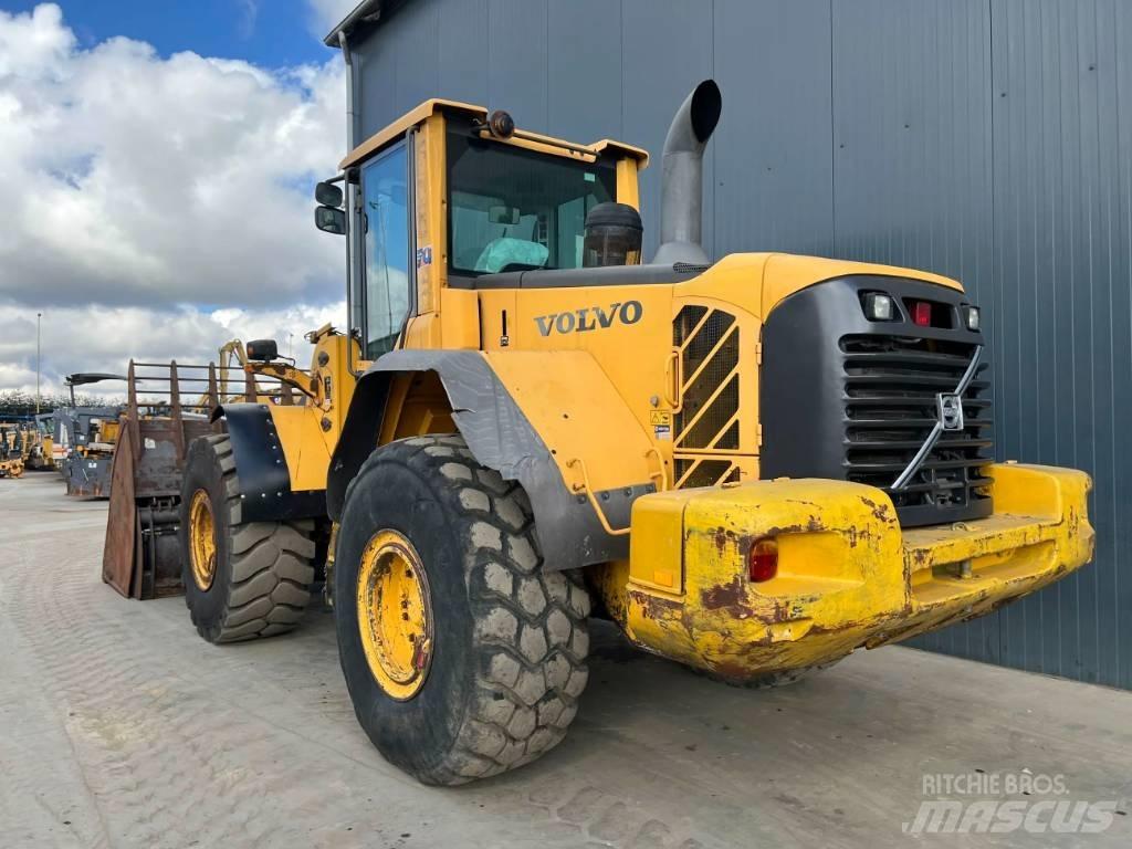 Volvo L120F Pale gommate