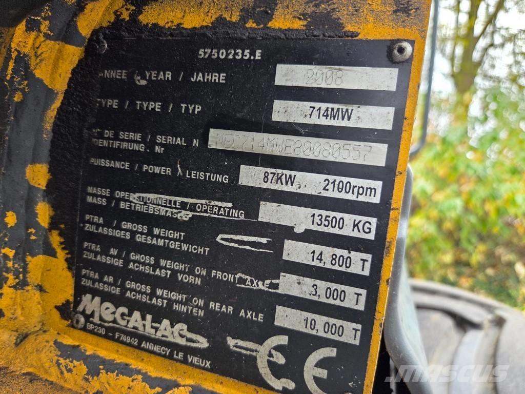 Mecalac 714 MW Escavatori gommati