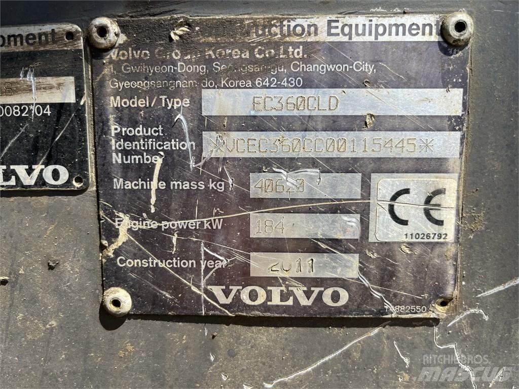 Volvo EC 360 C LD Escavatori cingolati