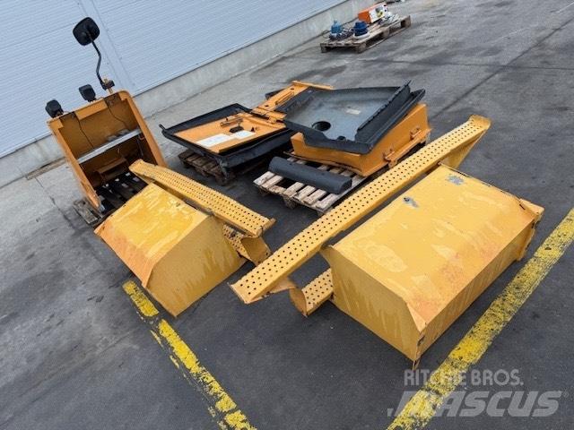 CASE WX 165 BODY Telaio e sospensioni