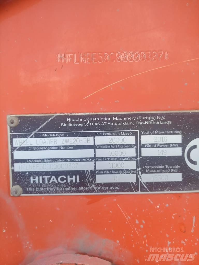Hitachi ZW 220-6 Escavatori gommati