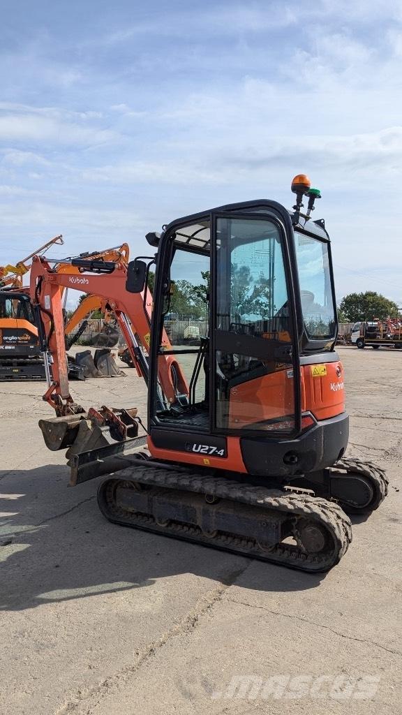 Kubota U 27 Miniescavatori