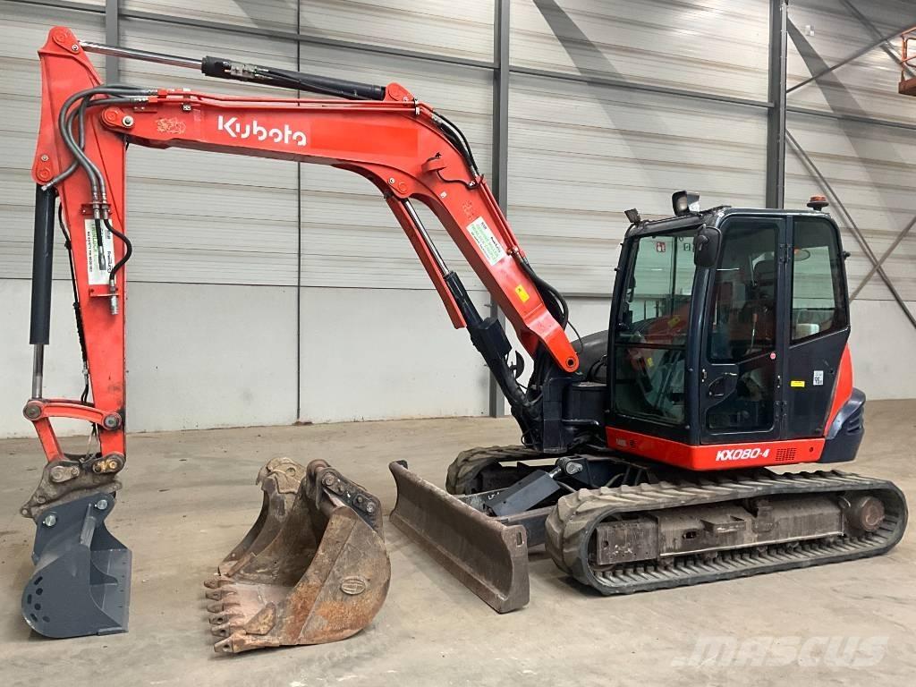 Kubota KX 080-4 Escavatori medi 7t - 12t