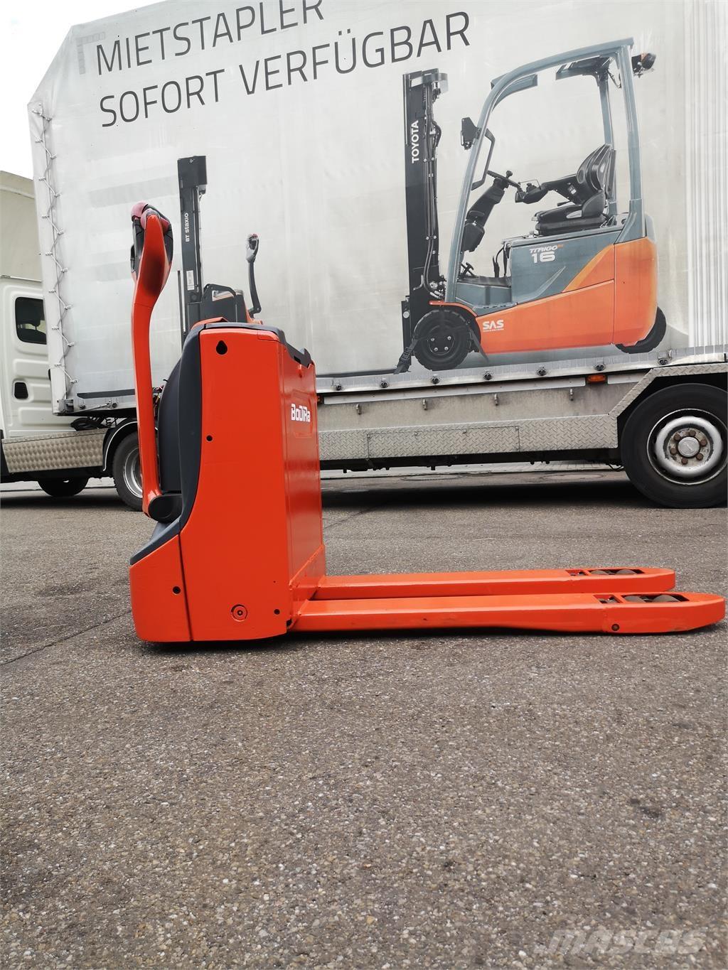 Linde T16 Li-Ion Transpallet uomo a terra
