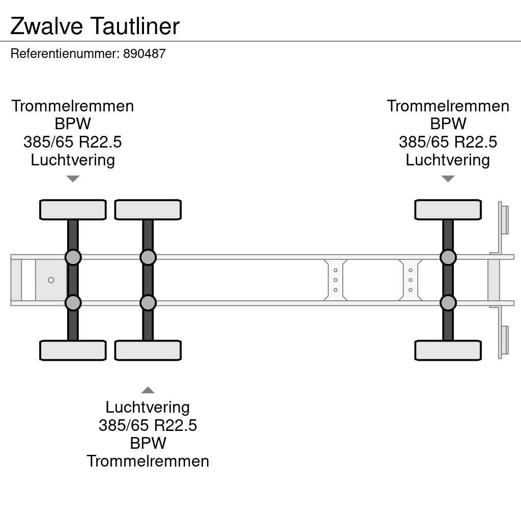 Zwalve Tautliner Semirimorchi tautliner