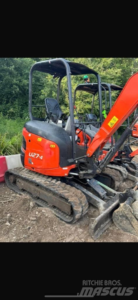 Kubota U 27-4 Miniescavatori