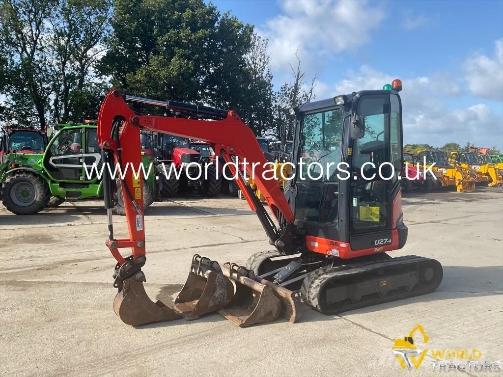 Kubota U 27-4 Miniescavatori
