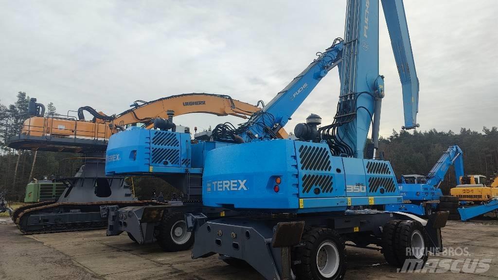 Fuchs MHL 350 E Movimentazione rifiuti