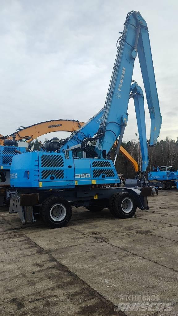 Fuchs MHL 350 E Movimentazione rifiuti