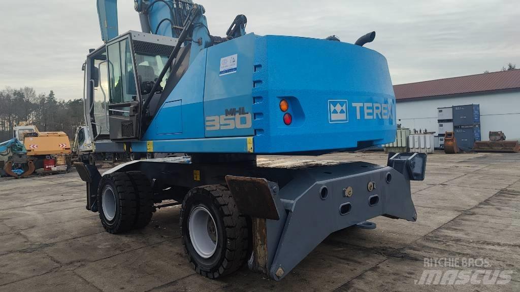 Fuchs MHL 350 E Movimentazione rifiuti