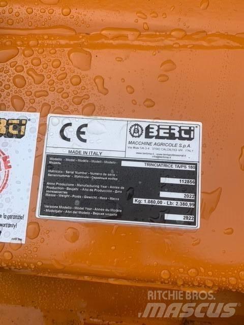 Berti TA/PS180 Altri macchinari per falciare e trinciare