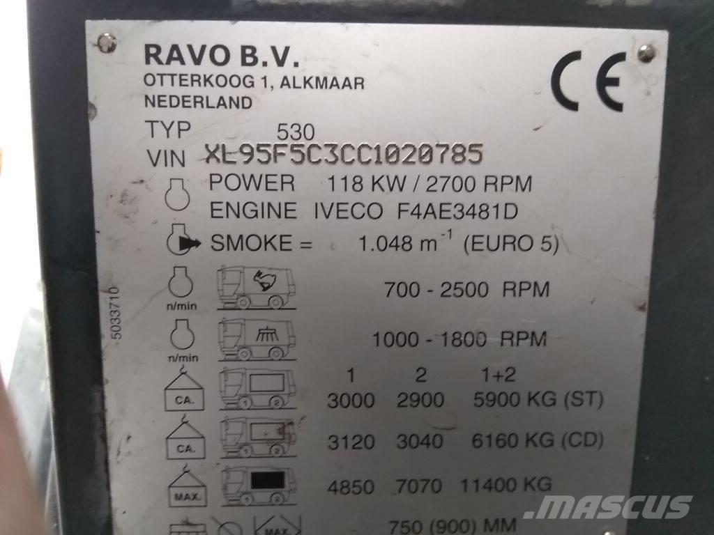 Ravo 530 CD Spazzatrici